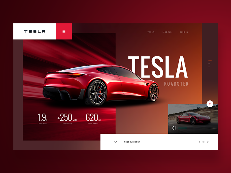 Tesla Clone Project